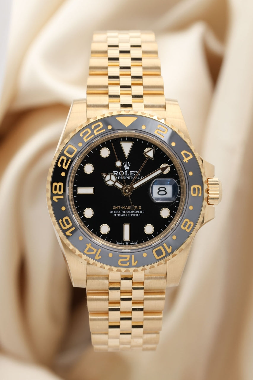 Rolex Oyster Perpetual GMT-Master II Gelbgold 126718GRNR - Thumbnail