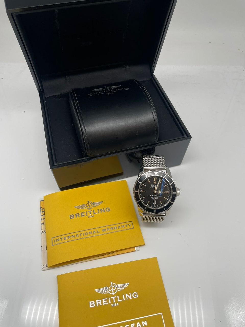 Breitling Superocean Heritage 46mm Automatik  A17320 - Papiere und oder Lieferumfang