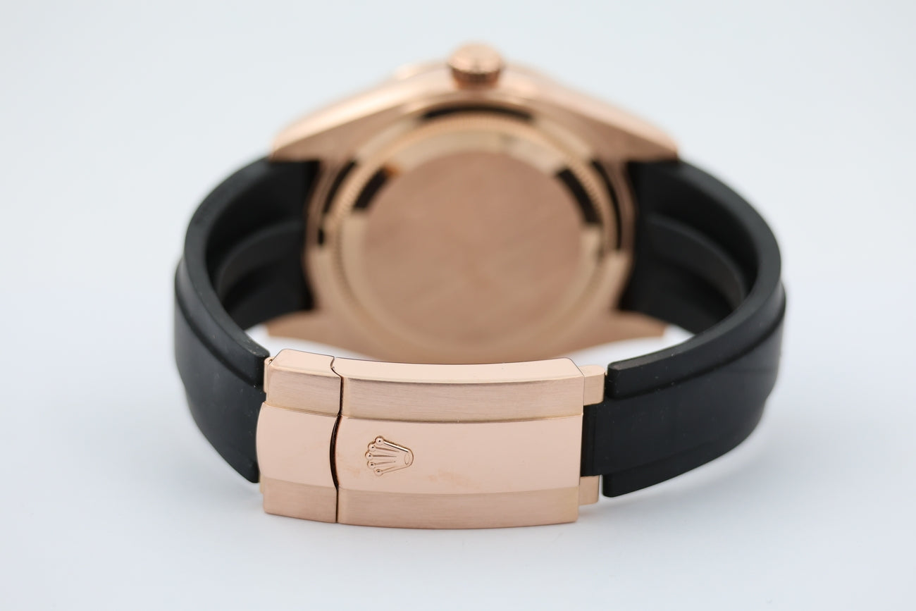 Rolex Sky-Dweller Oysterflex Rosegold Automatik 42mm 326235 - Detail view 5
