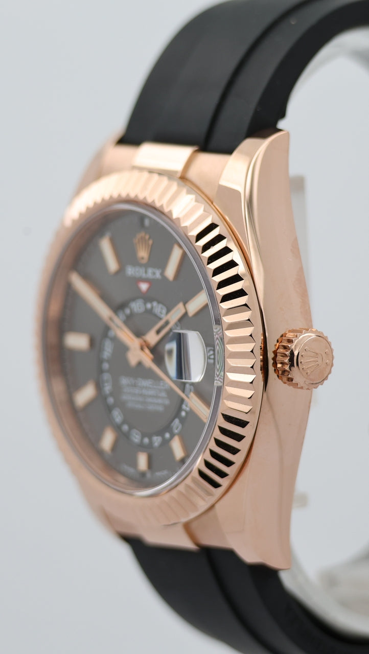 Rolex Sky-Dweller Oysterflex Rosegold Automatik 42mm 326235 - Detail view 7
