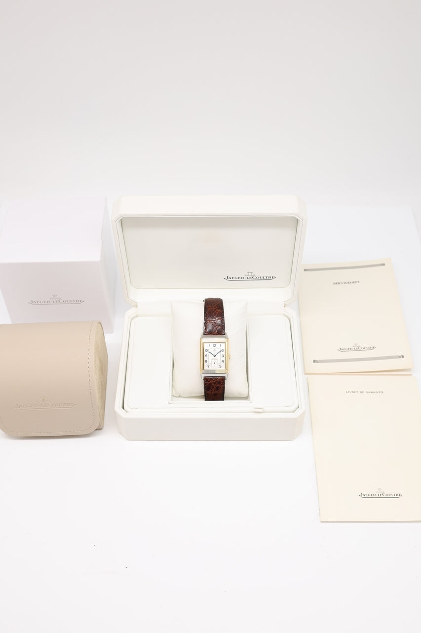 Jaeger-LeCoultre Reverso Grande Taille Stahl/Gold + JLC Service 2026 270.5.62 - Papiere und oder Lieferumfang