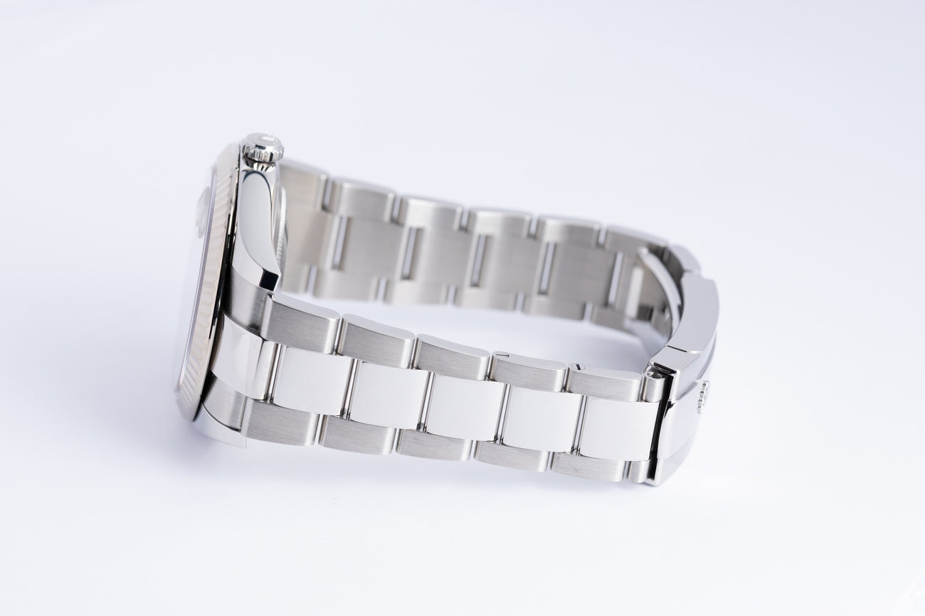 Rolex Datejust 41mm Herrenuhr Automatik Weiß 126334 - Detailansicht 5