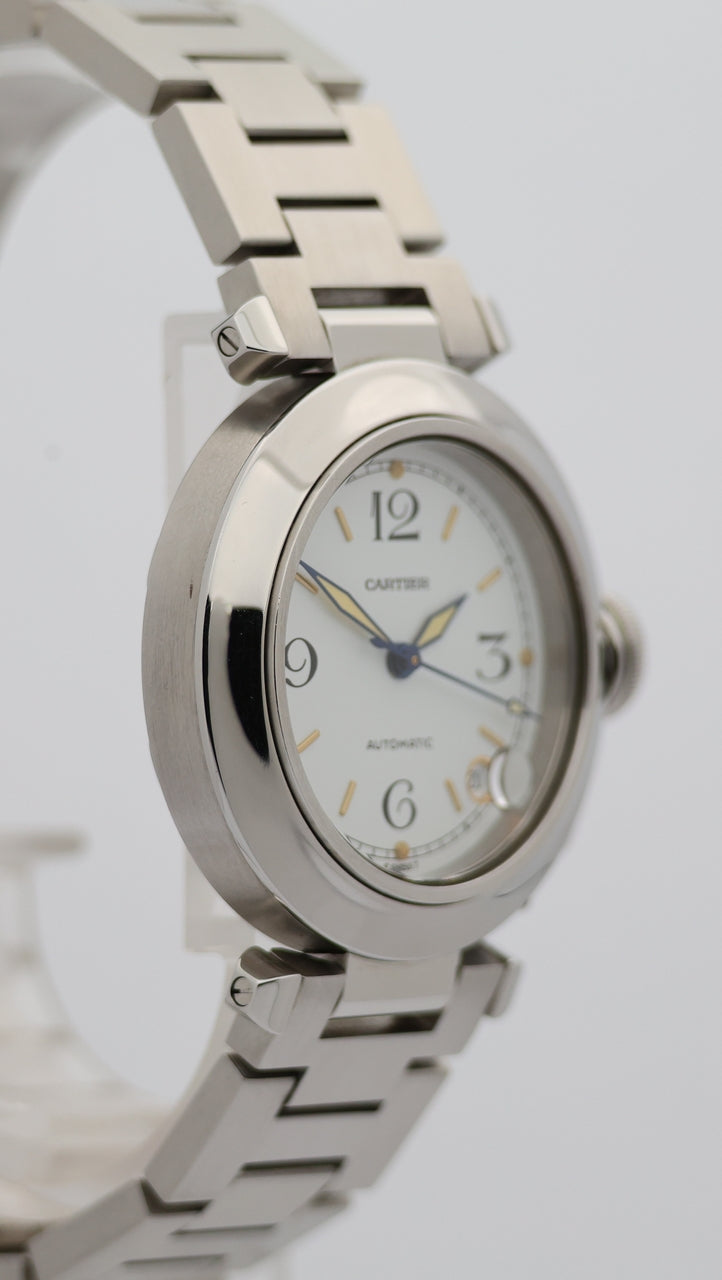 Cartier Pasha C Automatik 35mm W31015M7 - Detailansicht 8