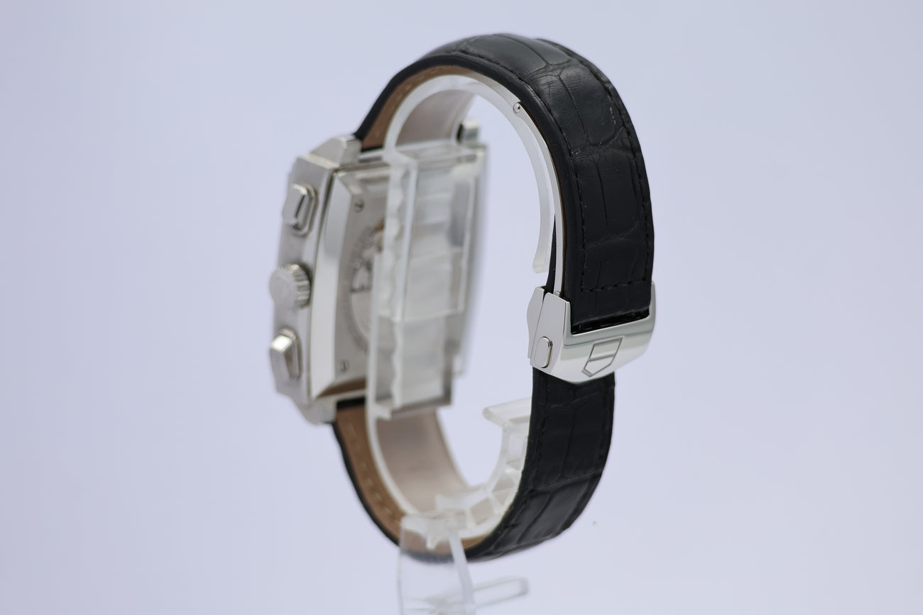 Tag Heuer Monaco Calibre 12 Automatik Herrenuhr CAW2114.FC6177 Box + og. Papiere