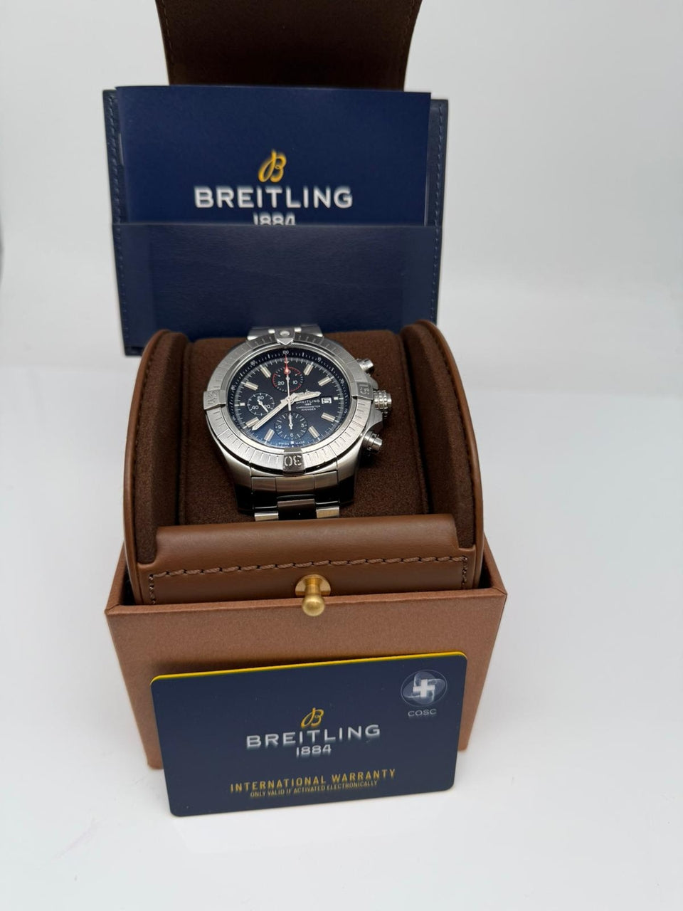 Breitling Super Avenger 48mm Automatik  A13375 - Papiere und oder Lieferumfang