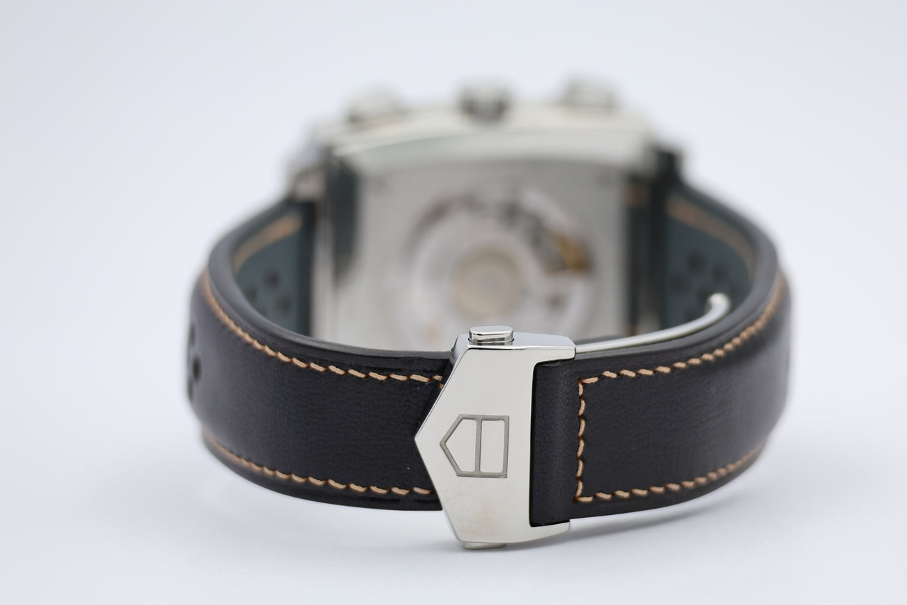 Tag Heuer Monaco Calibre 12 Automatik Herrenuhr CAW2111 Box