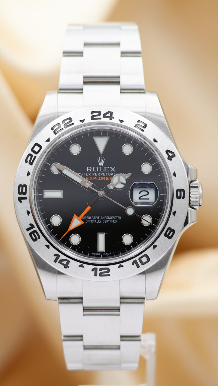 Rolex Explorer II 42mm Automatik Herrenuhr	 216570 Box + og. Papiere