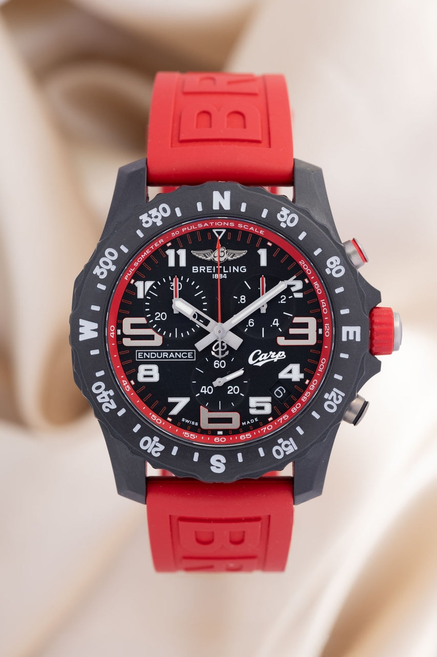 Breitling Endurance Pro "Hiroshima Carp Limited Edition" Quarz Herrenuhr 44mm  X82310 - Thumbnail