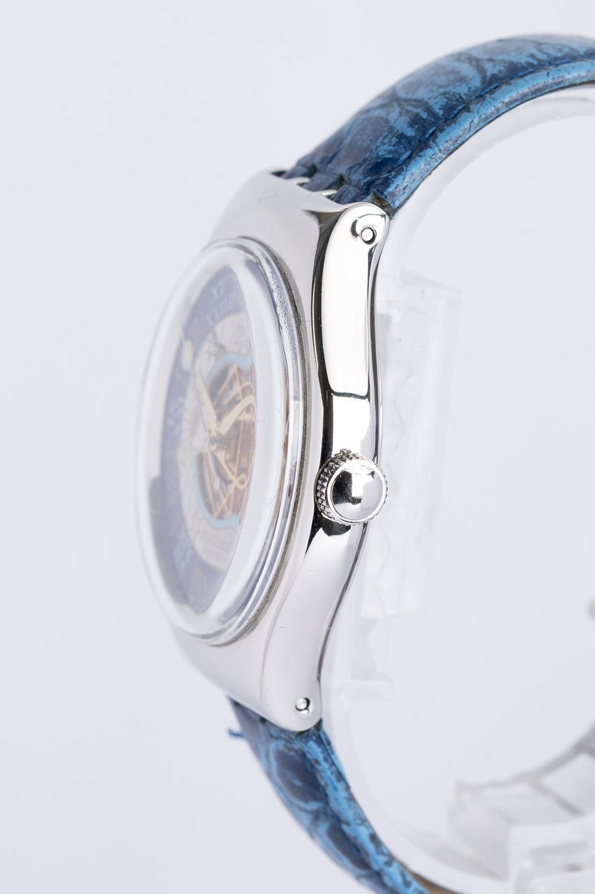 Swatch Tresor Magic 36mm Platin SAZ101 - Detailansicht 1