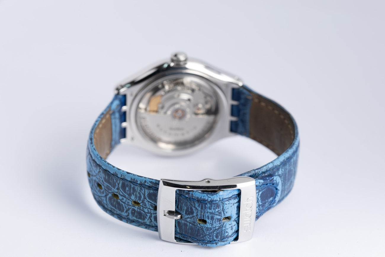 Swatch Tresor Magic 36mm Platin SAZ101 - Detailansicht 7