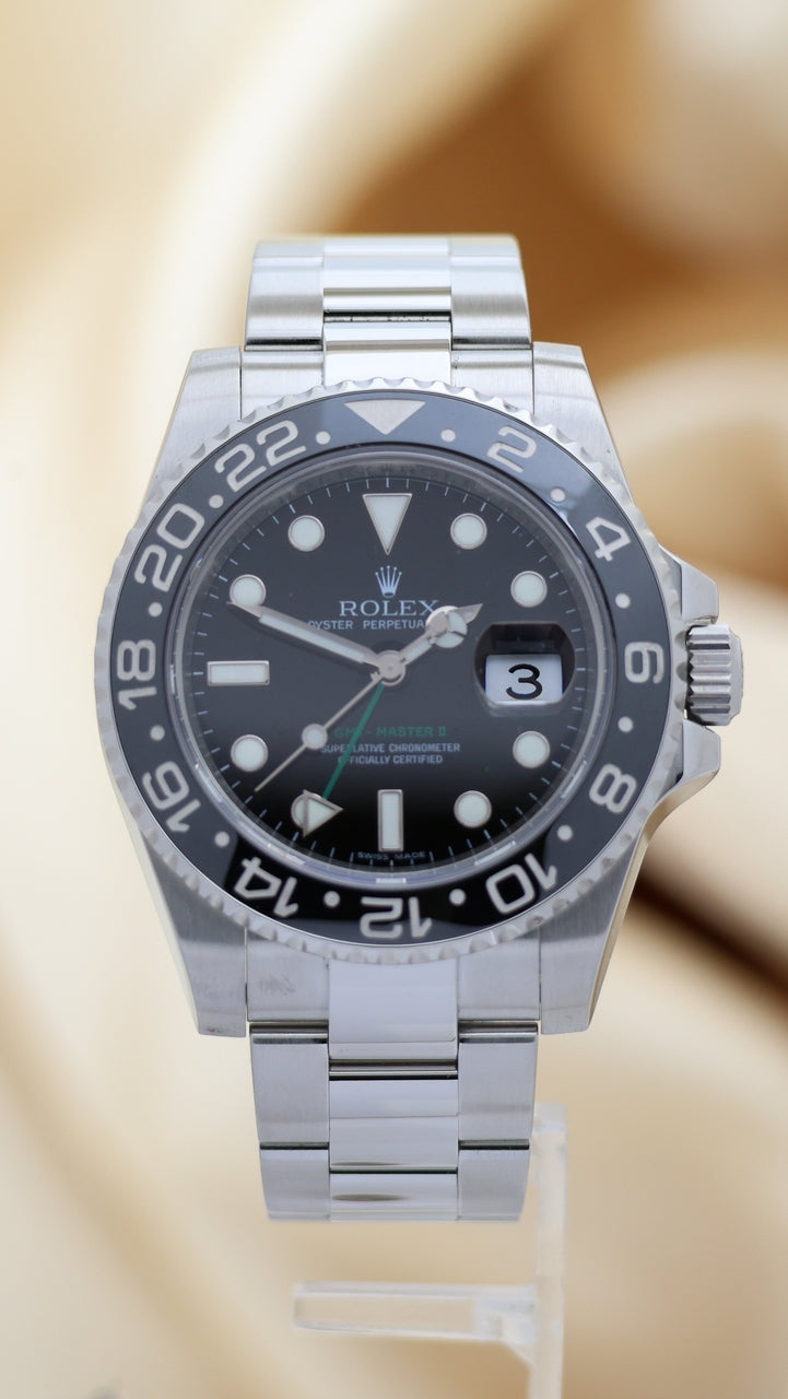 Rolex GMT-Master II Automatik Herrenuhr 40mm 116710LN - Main product image