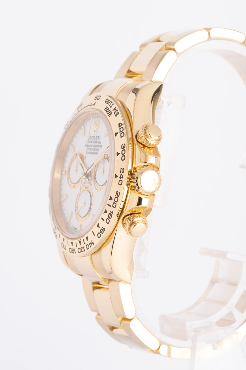 Rolex Cosmograph Daytona Gelbgold Erstkauf deutsch LC100 126508 - Detailansicht 2