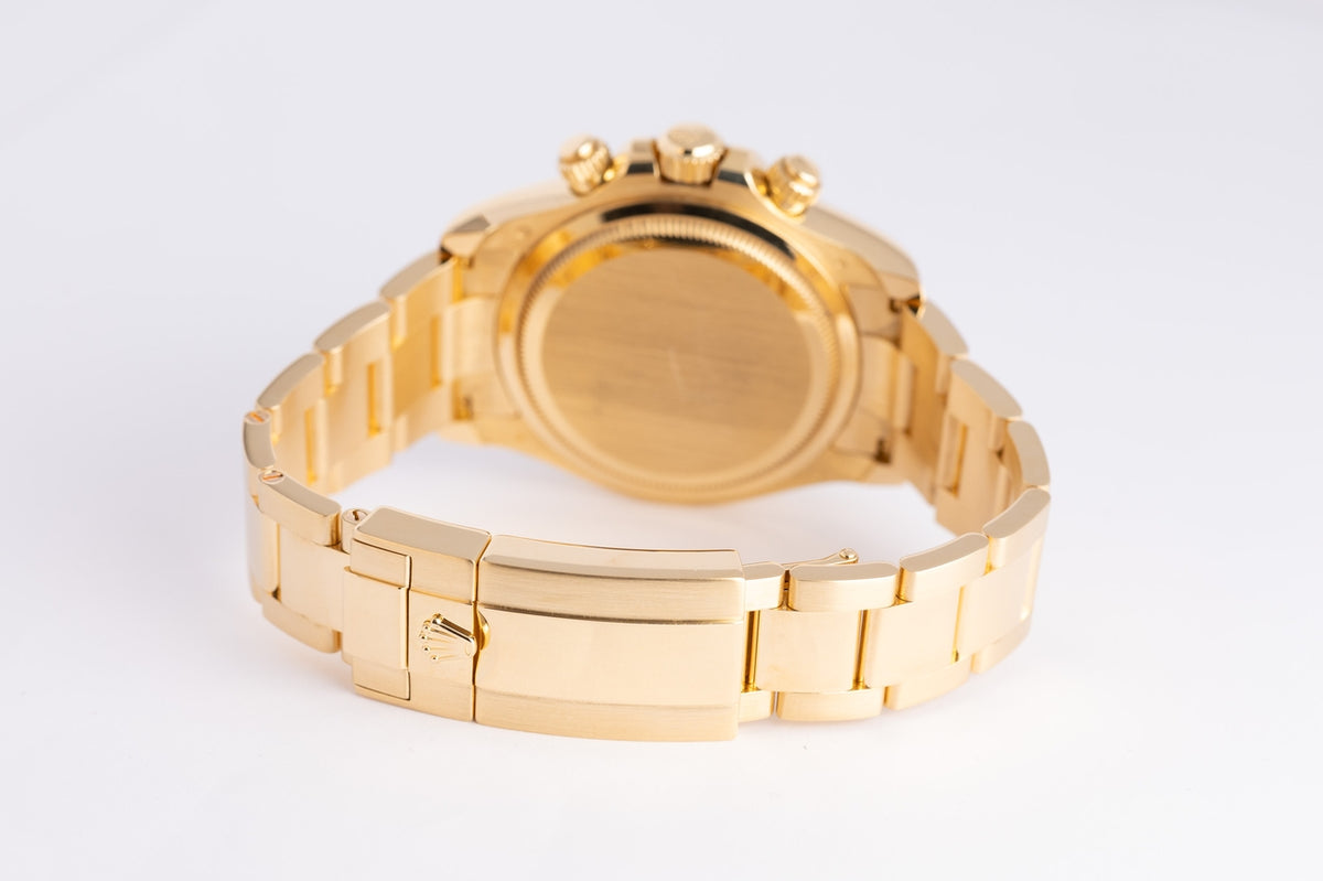 Rolex Cosmograph Daytona Gelbgold Erstkauf deutsch LC100 126508 - Detailansicht 7