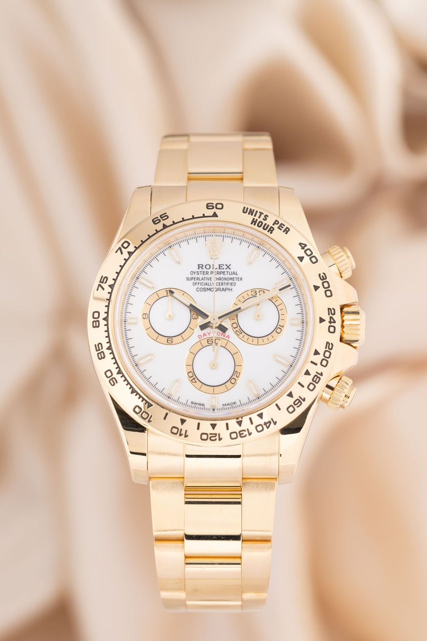 Rolex Cosmograph Daytona Gelbgold Erstkauf deutsch LC100 126508 - Thumbnail