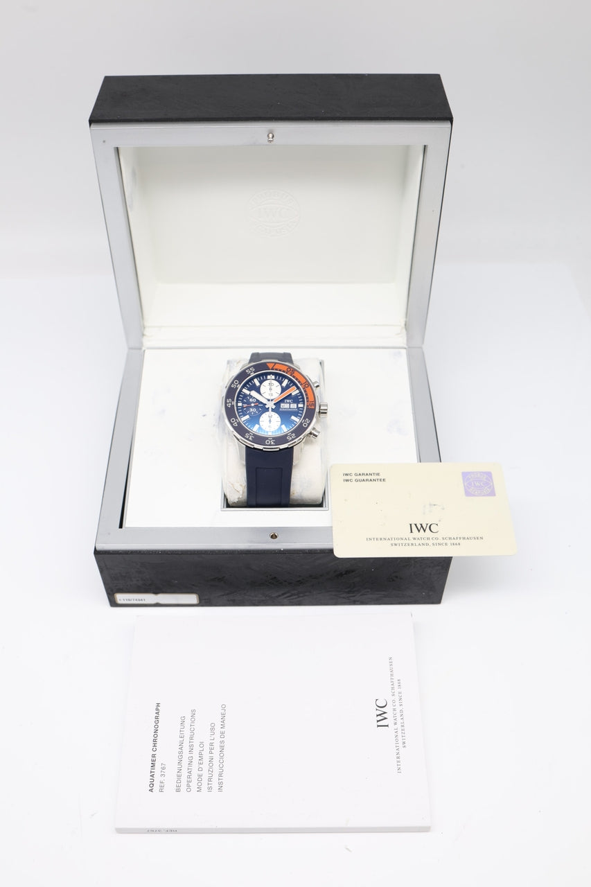 IWC Aquatimer Chronograph 44mm Automatik IW376704 - Papiere und oder Lieferumfang