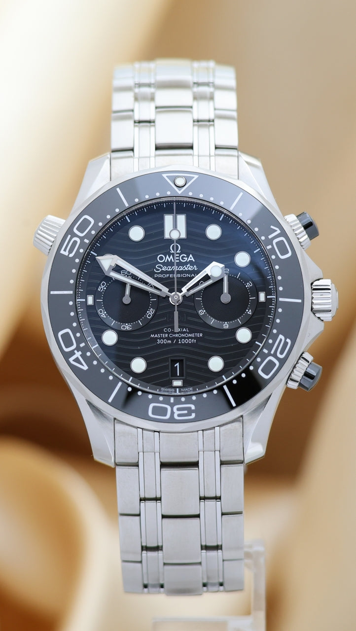 Omega Seamaster Diver 300 M Chronograph Herrenuhr 21030445101001 - Main product image