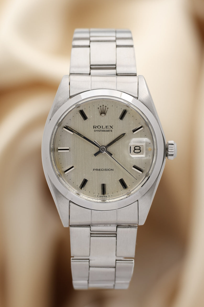 Rolex Oysterdate Precision 34mm Handaufzug  6694 - Thumbnail