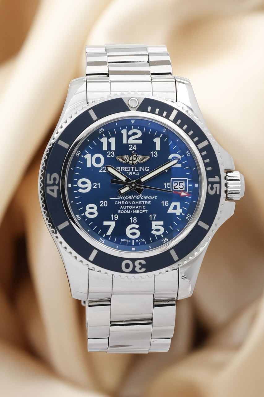 Breitling Superocean II 42mm Automatik Herrenuhr A17365 - Thumbnail