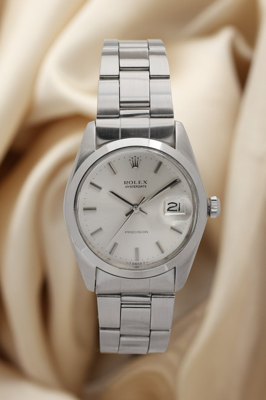Rolex Oysterdate Precision 34mm Handaufzug 6694 - Thumbnail