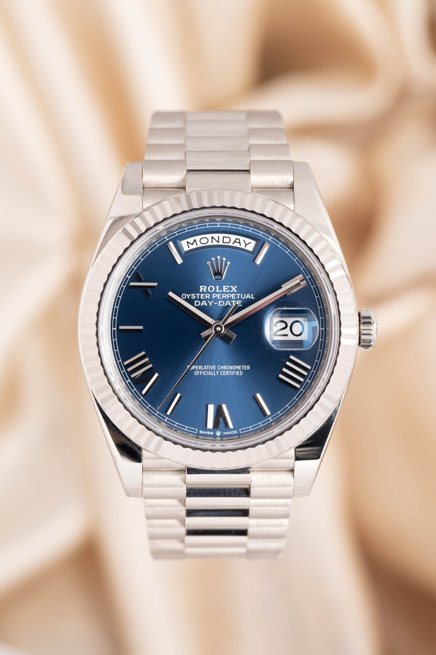 Rolex Day-Date 40 Automatik Weißgold 228239 - Thumbnail