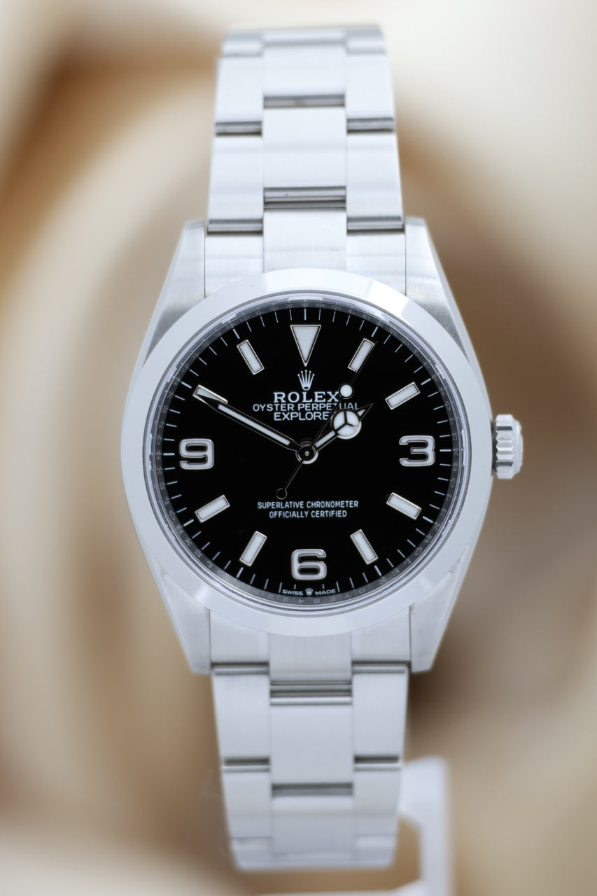Rolex Explorer 36mm Automatik 124270 - Thumbnail