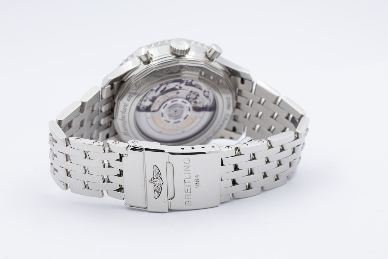 Breitling Navitimer B01 Chronograph Automatik 46mm Blau AB0127 - Detailansicht 7