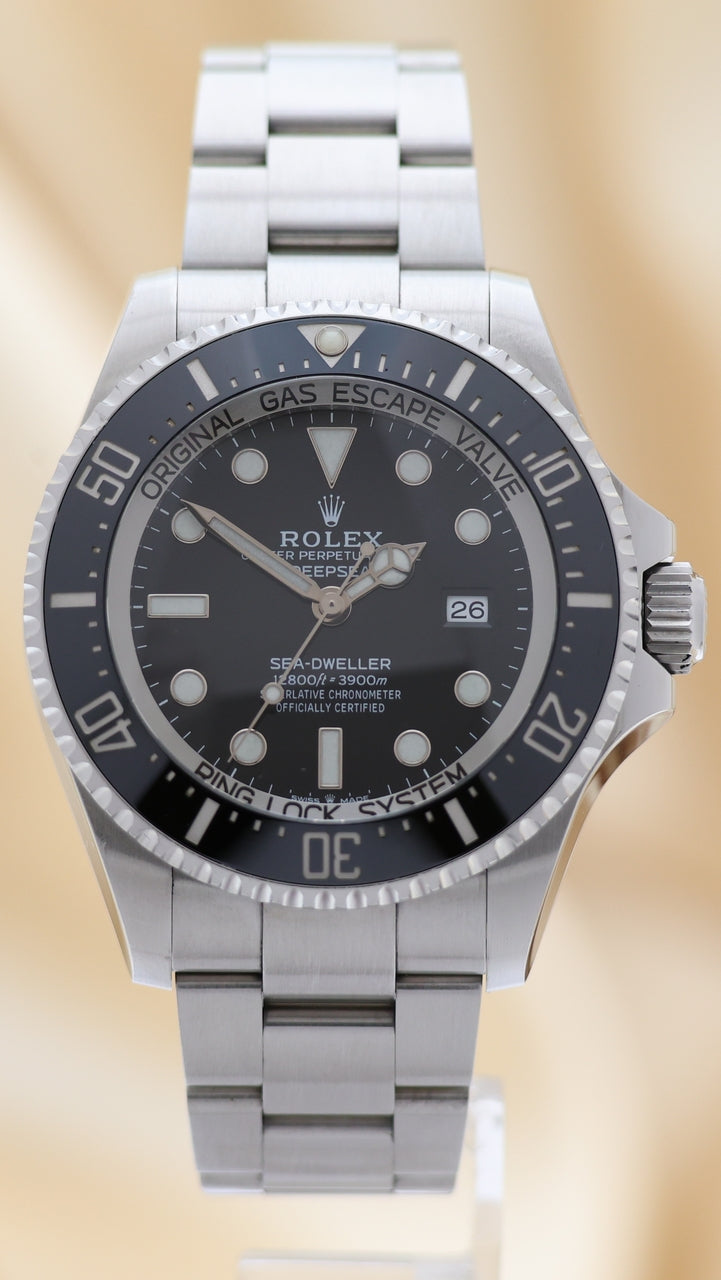 Rolex Sea-Dweller Deepsea Automatik Herrenuhr Stahl 44mm 126660 - Thumbnail