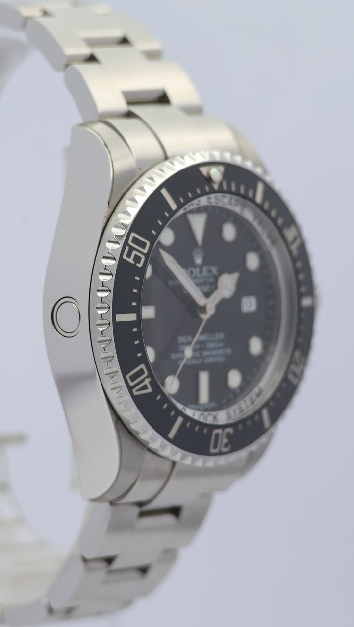 Rolex Sea-Dweller Deepsea Automatik Herrenuhr	 116660 Box + og. Papiere