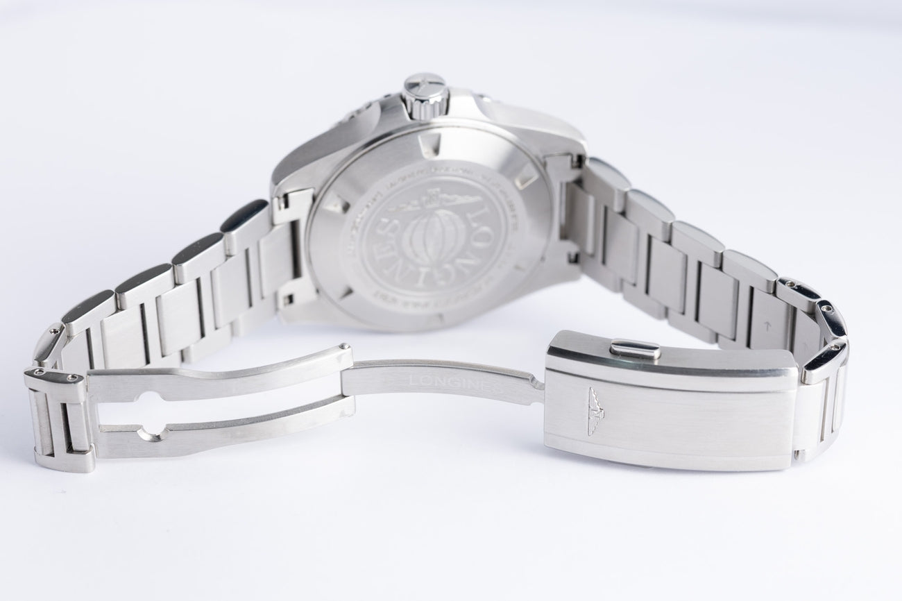 Longines HydroConquest GMT 41mm  Automatik Blau L37904966 - Detailansicht 8
