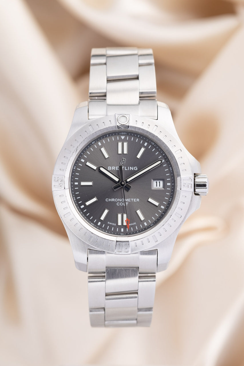 Breitling Chronomat Colt 41 Automatik Herrenuhr A17313 - Thumbnail