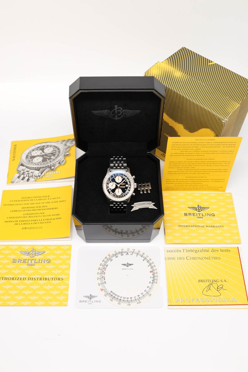 Breitling Navitimer "Fighters Special" 41mm Automatik A13330 - Papiere und oder Lieferumfang