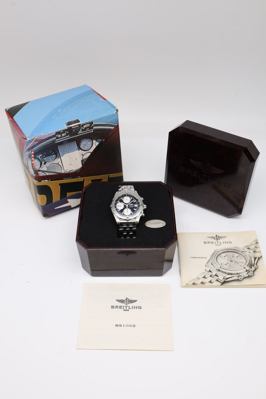 Breitling Chronomat 39mm Automatik Herrenuhr A13050 - Papiere und oder Lieferumfang
