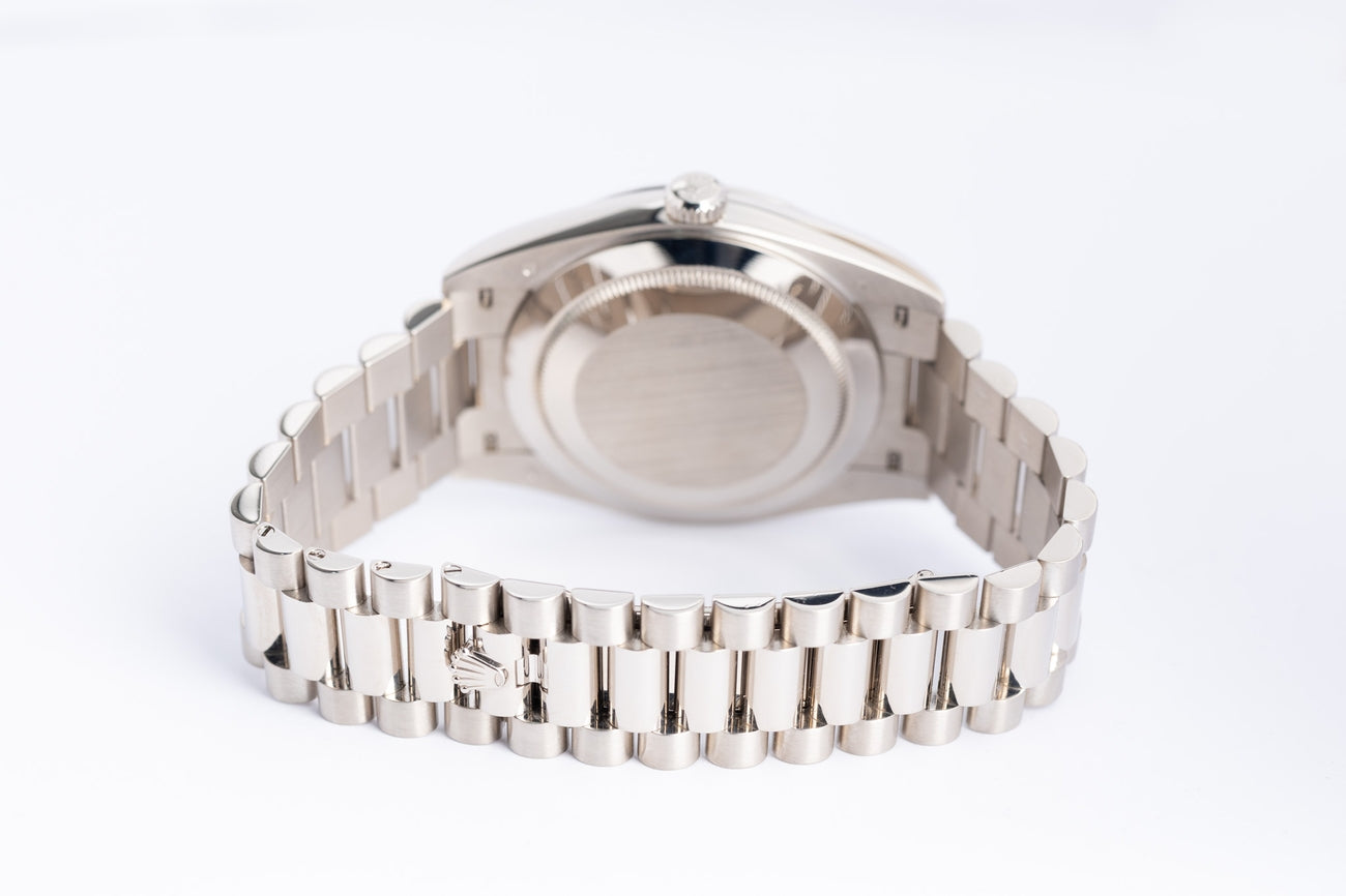 Rolex Day Date 40mm Automatik Weißgold Grau 228239 - Detailansicht 7