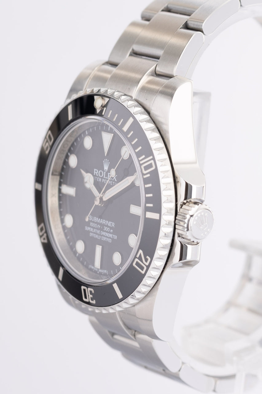 Rolex  Submariner (No Date) 40mm Automatik Herrenuhr  114060 - Detailansicht 2