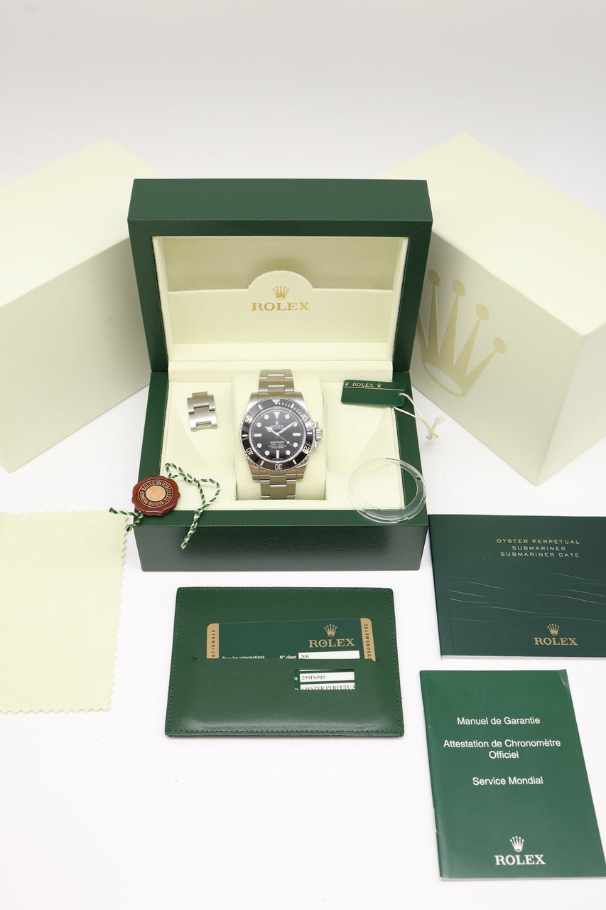 Rolex  Submariner (No Date) 40mm Automatik Herrenuhr  114060 - Papiere und oder Lieferumfang