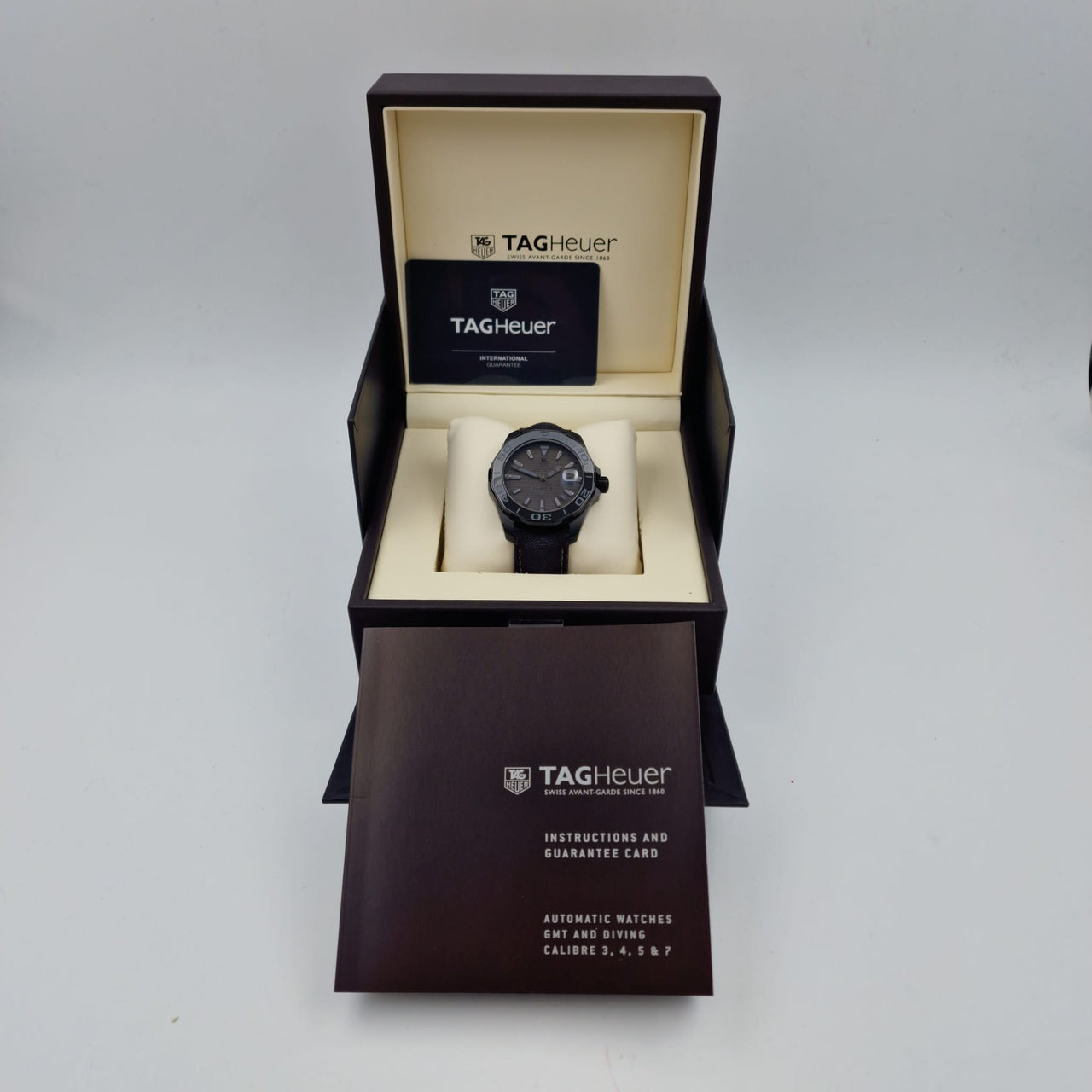 Tag Heuer Aquaracer 300M Automatik 41mm WAY218B - Papiere und oder Lieferumfang