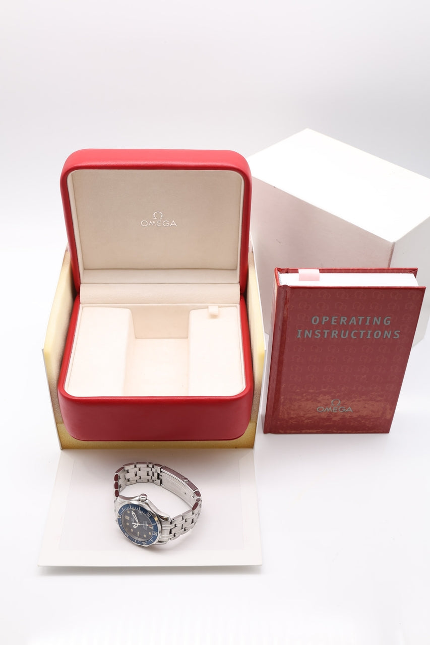 Omega Seamaster Diver 300m Quarz 36mm  25618000 - Papiere und oder Lieferumfang