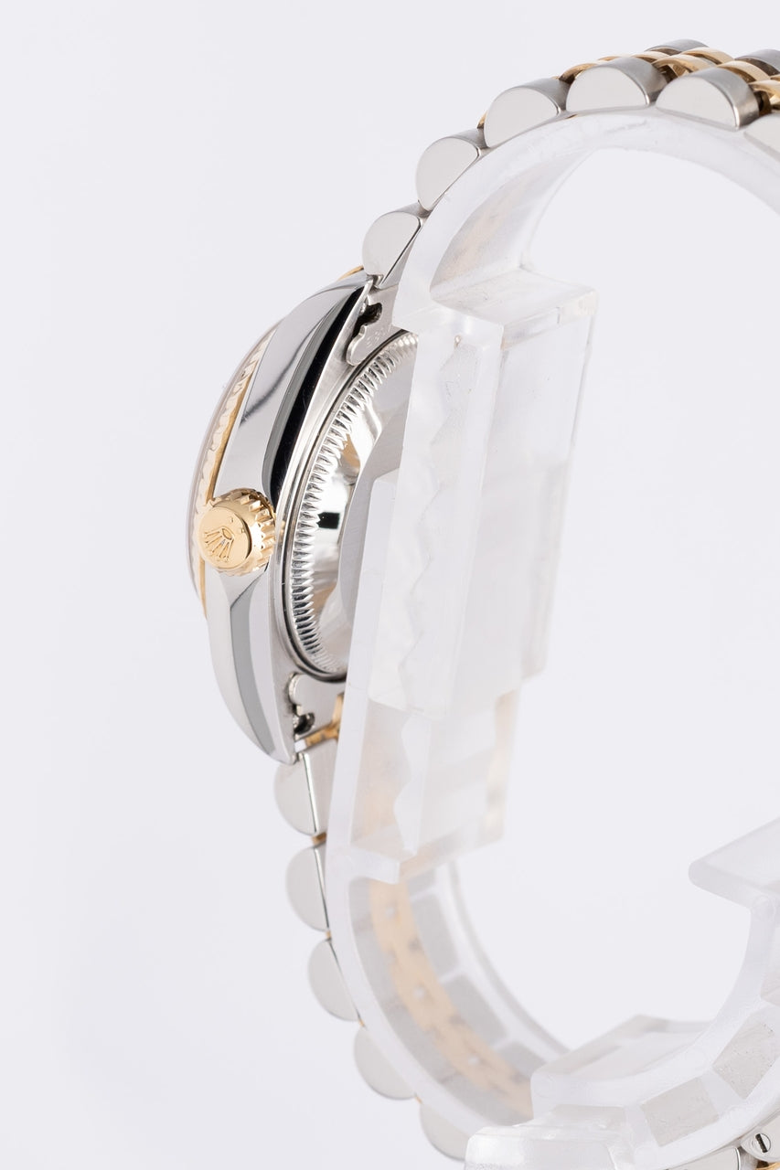 Rolex Lady-Datejust 26mm Rosa Blatt Stahl/Gold Jubilee  79173 - Detailansicht 3