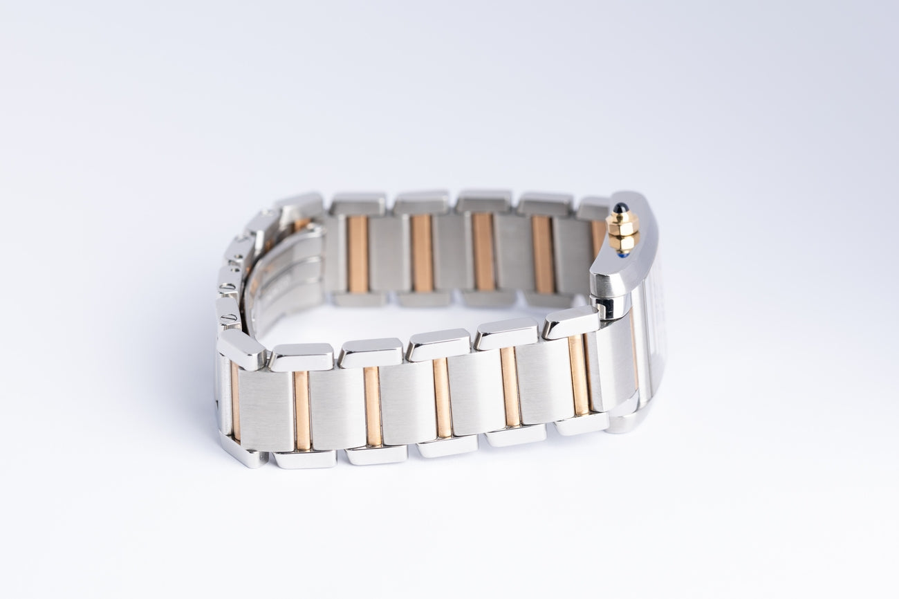 Cartier Tank Française "MOP Dial" 20mm W51027Q4 - Detailansicht 6