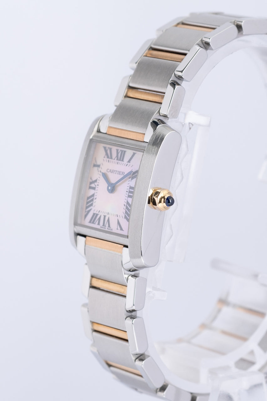Cartier Tank Française "MOP Dial" 20mm W51027Q4 - Detailansicht 1