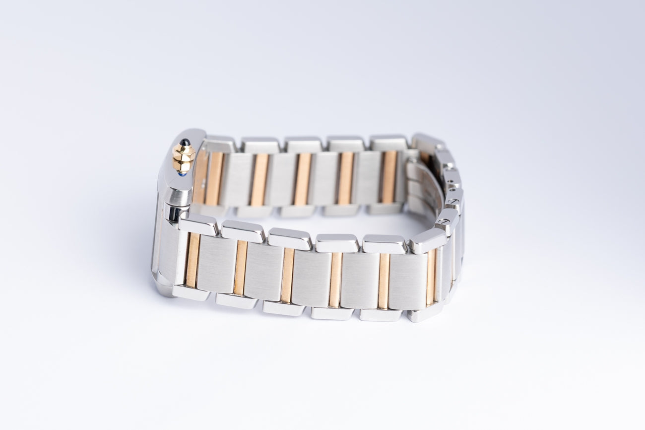 Cartier Tank Française "MOP Dial" 20mm W51027Q4 - Detailansicht 5
