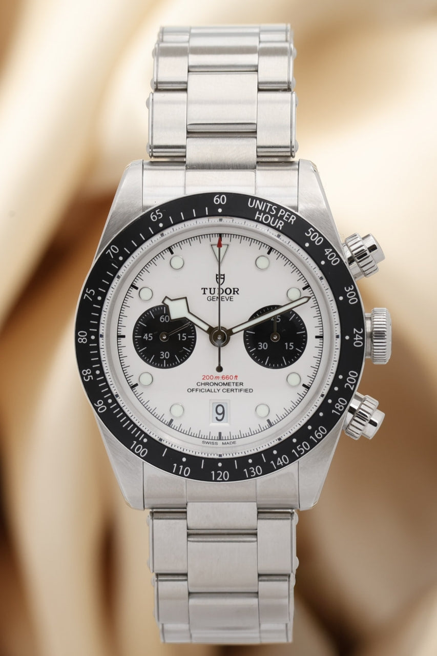 Tudor Black Bay Chrono 41mm Weiß Automatik 79360 - Thumbnail
