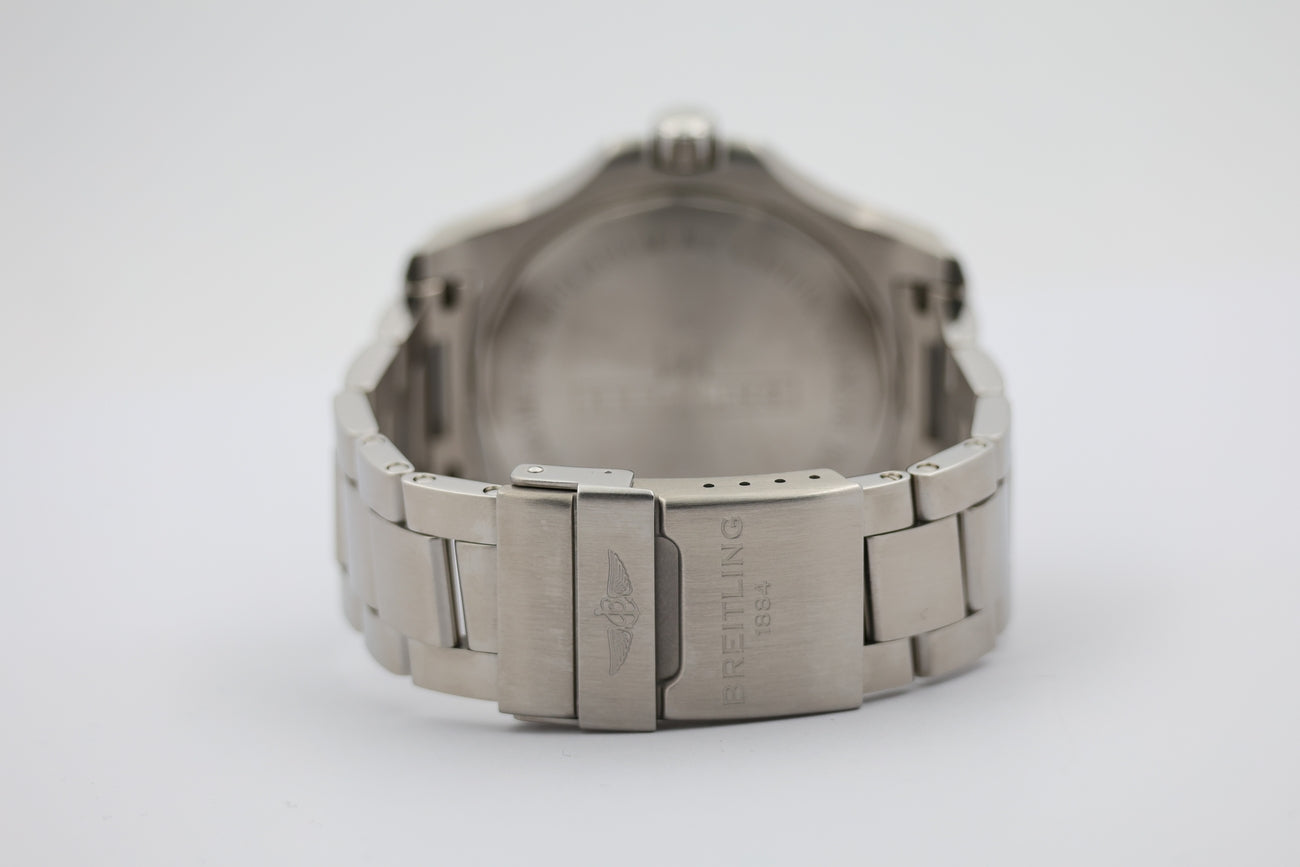 Breitling Colt 44 Automatik Herrenuhr Blau A17388 - Detail view 5