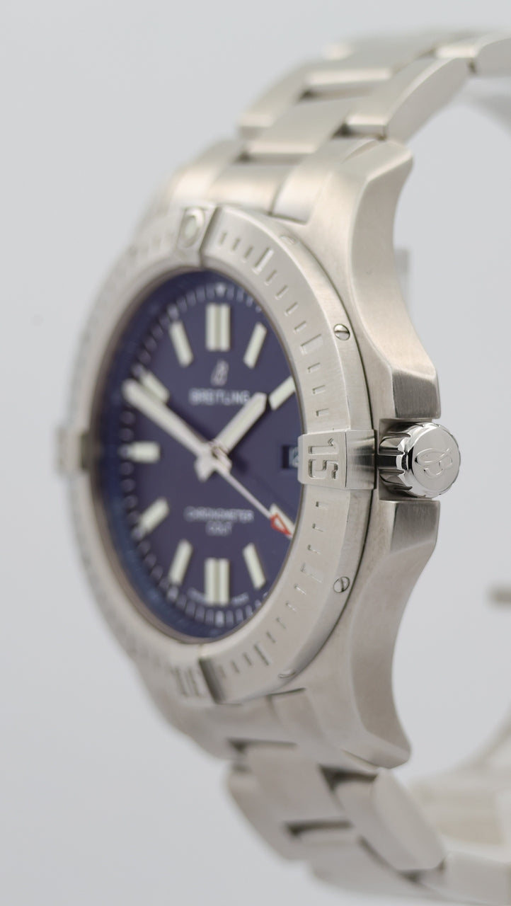 Breitling Colt 44 Automatik Herrenuhr Blau A17388 - Detail view 7