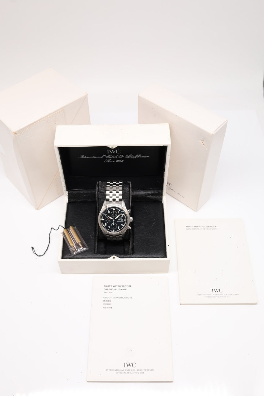 IWC Fliegeruhr Chronograph 42mm Automatik  IW371704 - Detailansicht 9