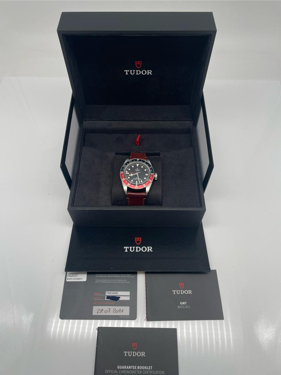 Tudor Black Bay GMT 'Pepsi' 41mm Automatik 79830RB - Papiere und oder Lieferumfang