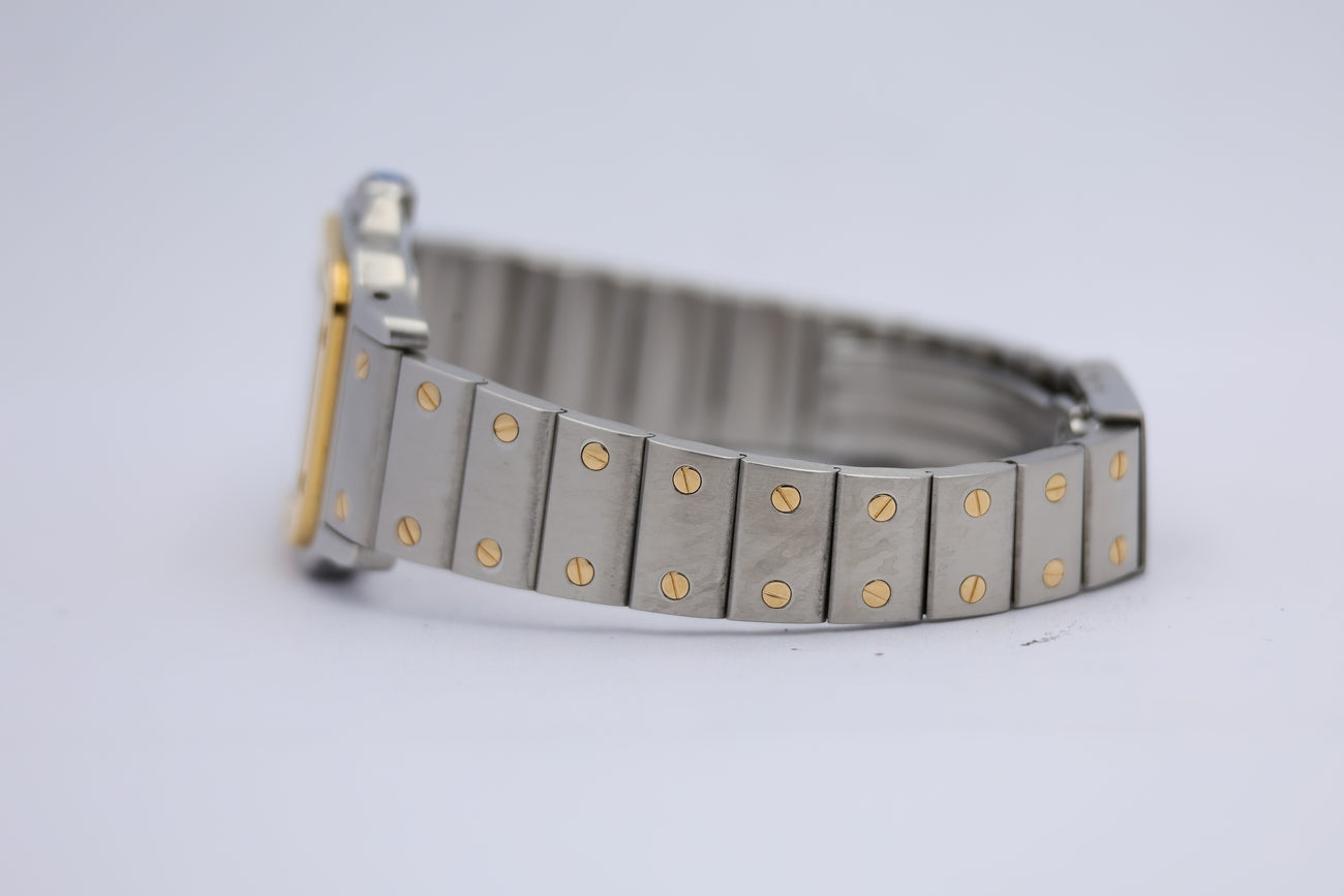 Cartier Santos Galbée Lady Stahl/Gold 1567