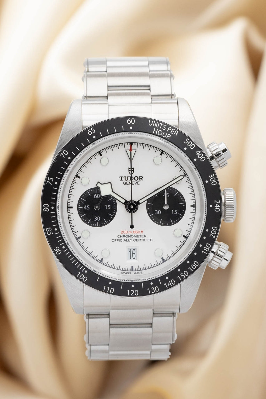 Tudor Black Bay Chrono 41mm Weiß Automatik 79360N - Thumbnail