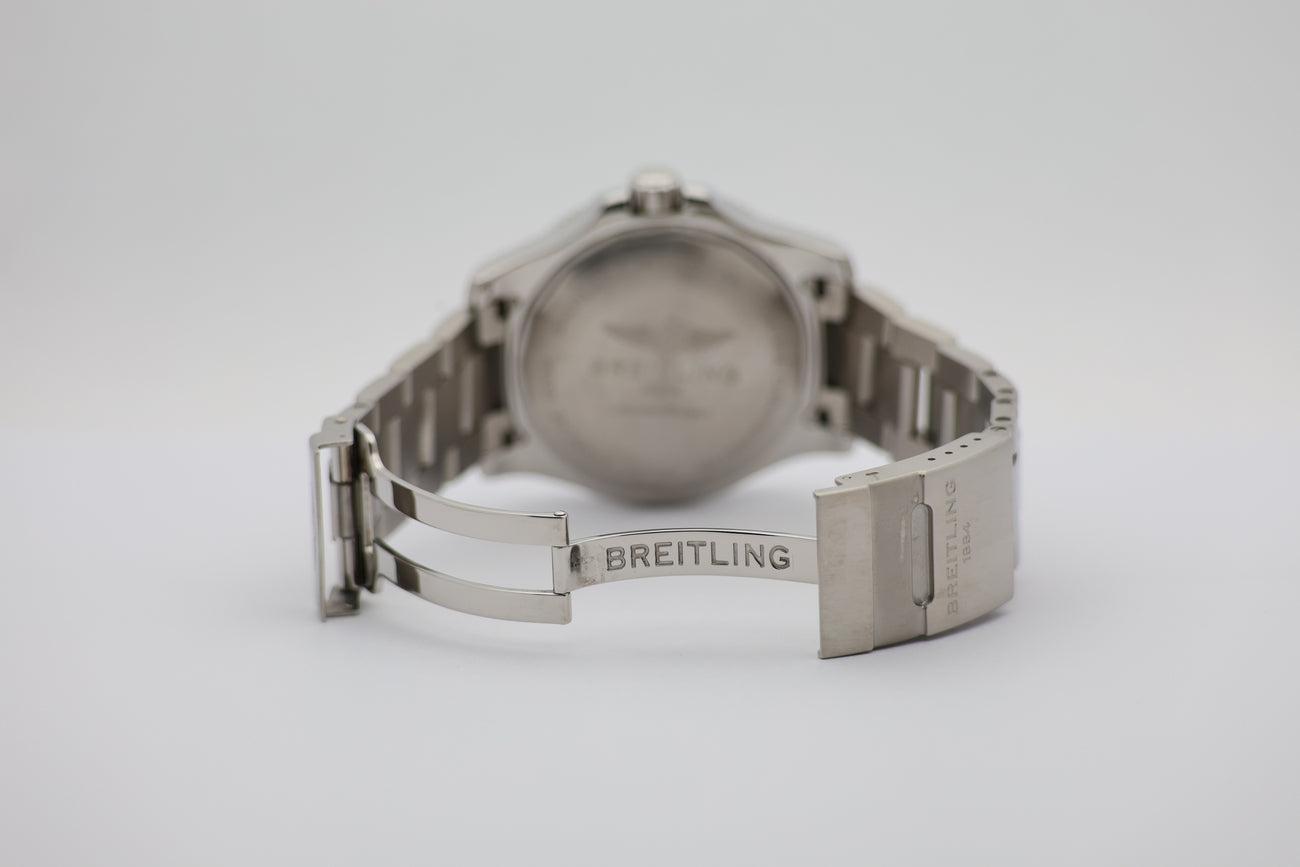 Breitling Superocean 44 Automatik Herrenuhr Blau A17367 - Detailansicht 6