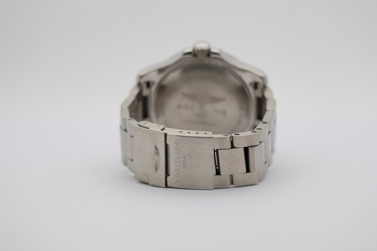 Breitling Superocean 44 Automatik Herrenuhr Blau A17367 - Detailansicht 5